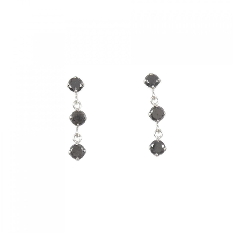 K18WG Bông tai kim cương - Hàng hiệu Chính hãng 867121