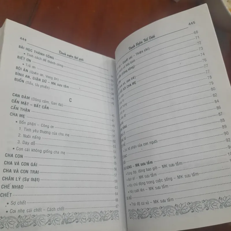 DANH NGÔN THẾ GIỚI, tập 1 (từ A-M) 738128