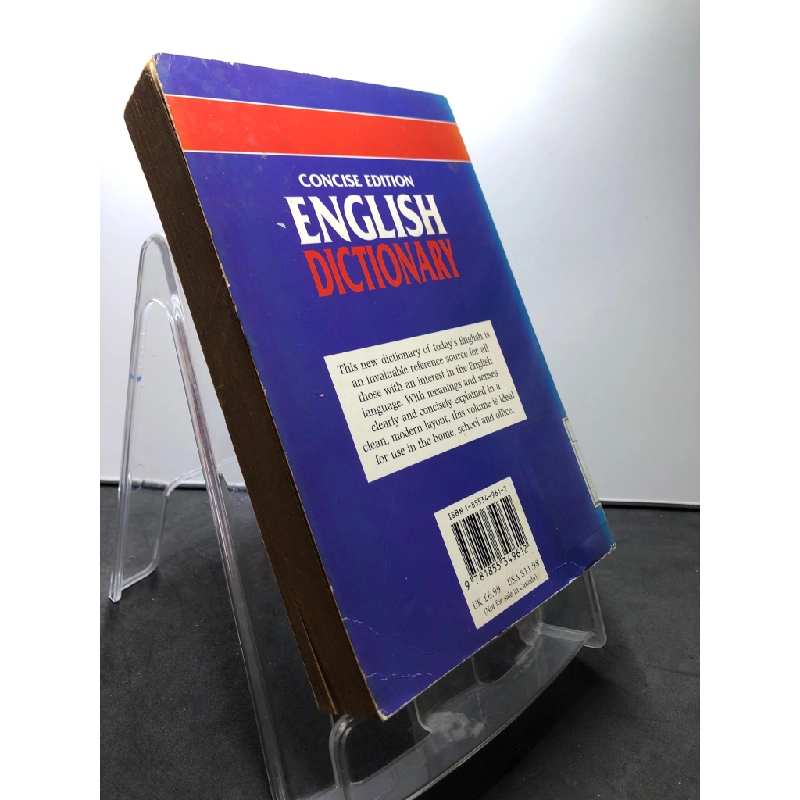 English Dictionary Concise Edition mới 70% ố vàng Webster's Refference Library HPB2507 HỌC NGOẠI NGỮ 462570