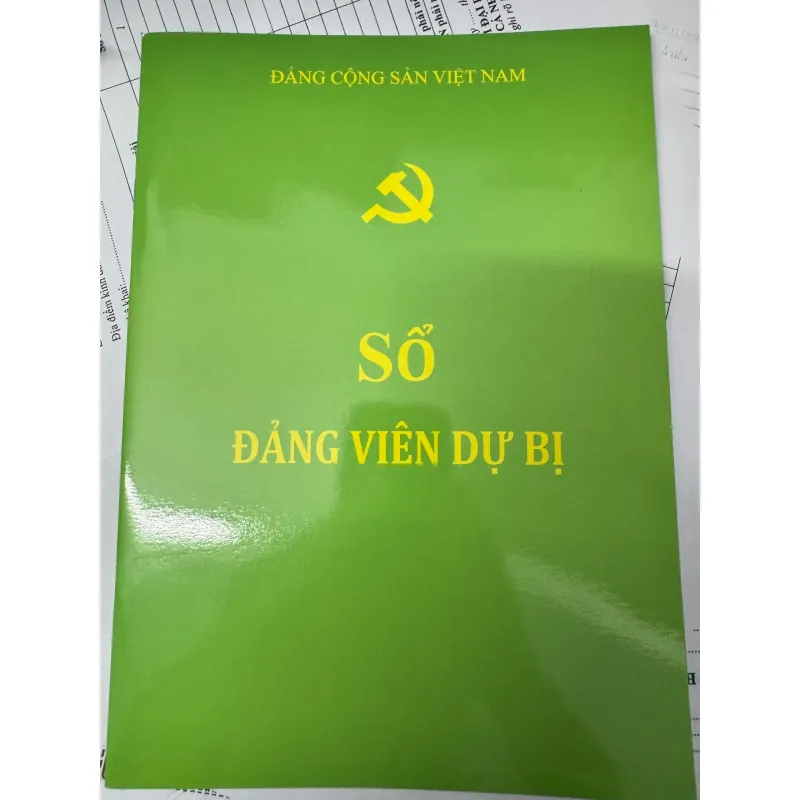 S126. SỔ ĐẢNG VIÊN DỰ BỊ 1002455