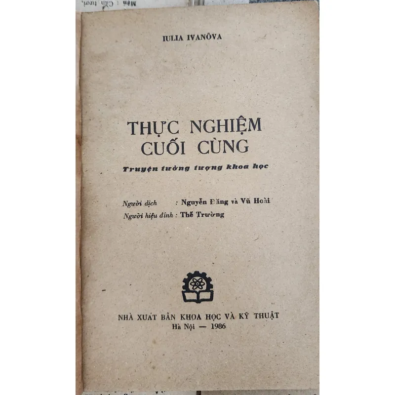 Truyện khoa học viễn tưởng: THỰC NGHIỆM CUỐI CÙNG 728051