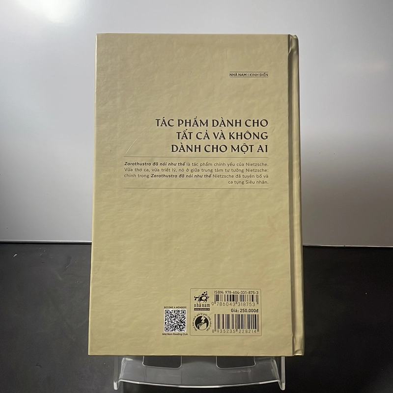 Zarathustra đã nói như thế Friedrich Nietzsche mới 80% bìa cứng 247202