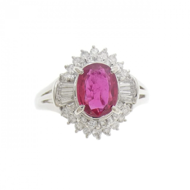 Nhẫn Ruby PT900 1.11CT - Hàng hiệu Chính hãng 850622