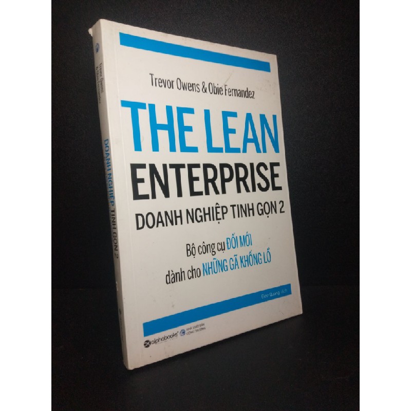 Doanh nghiệp tinh gọn 2 bộ công cụ đổi mới dành cho những gã khổng lồ Trevoer OWens & Obie Fernandez 2018 mới 80% bẩn bìa nhẹ HCM0710 33832