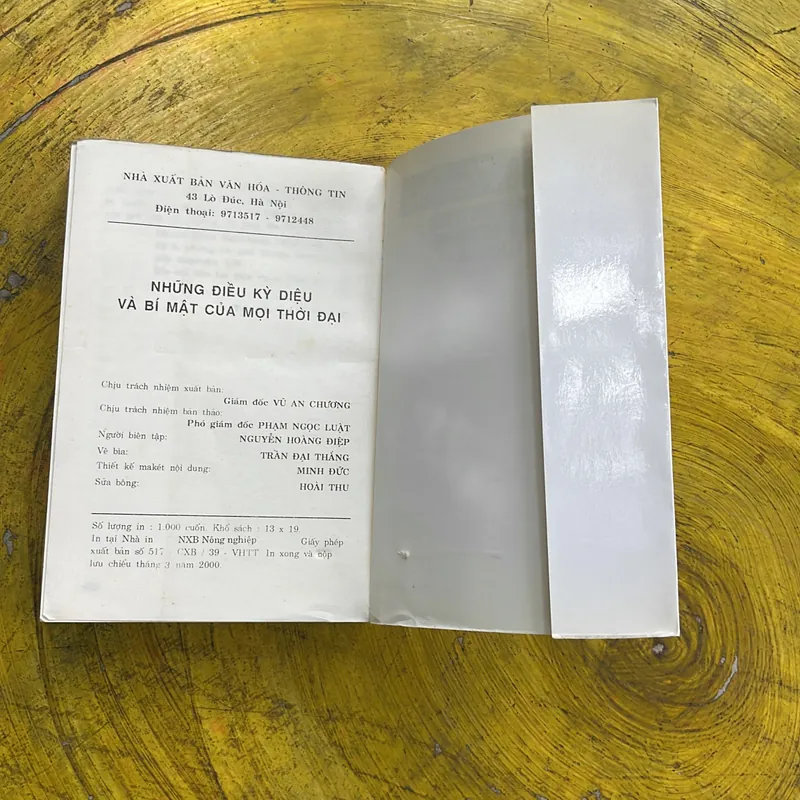 NHỮNG ĐIỀU KỲ DIỆU VÀ BÍ MẬT CỦA MỌI THỜI ĐẠI- TIẾN SĨ VICHTOR KANĐƠBA 571085