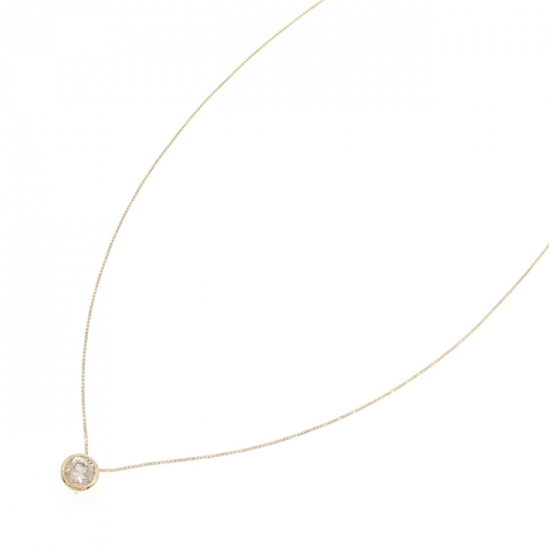 K18YG Dây chuyền kim cương 0.3CT - Hàng hiệu Chính hãng 857925