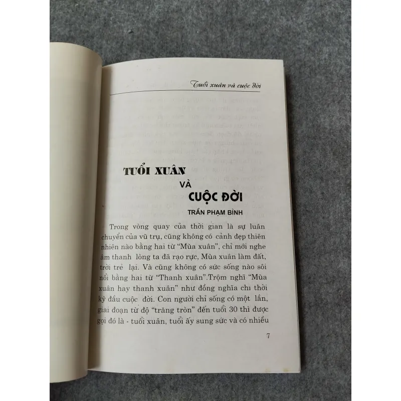 TUỔI XUÂN & CUỘC ĐỜI 701056