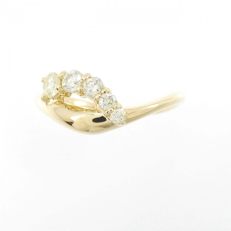 Nhẫn kim cương K18YG 0.30CT 672417