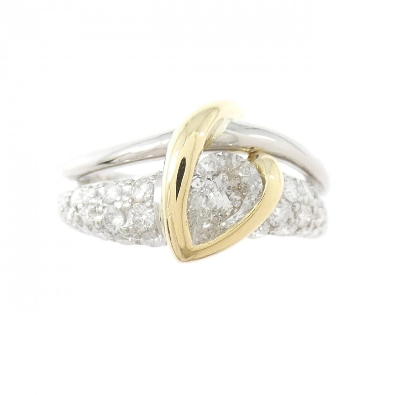 Nhẫn kim cương PT900/K18YG 0.58CT - Hàng hiệu Authentic 853710