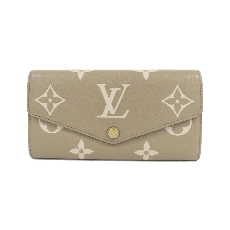 Ví Louis Vuitton hai màu Monogram Empreinte Portefeuille Sarah M81049 622800
