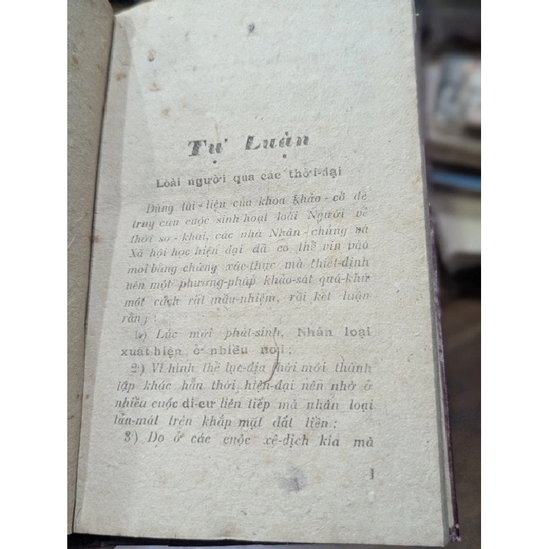 Đời sống thái cổ - Nguyễn Đức Quỳnh ( in năm 1943 ) 1004819