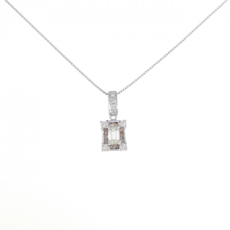 Dây chuyền kim cương K18WG 0.335CT - Hàng hiệu Chính hãng 863390