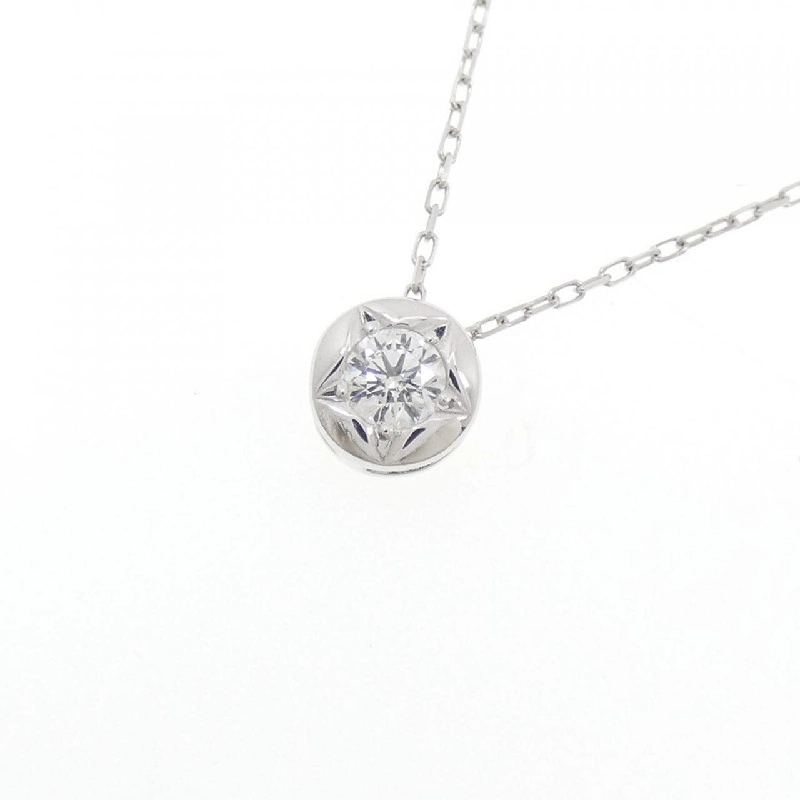 K18WG Dây chuyền kim cương 0.140CT - Hàng hiệu Chính hãng 859372