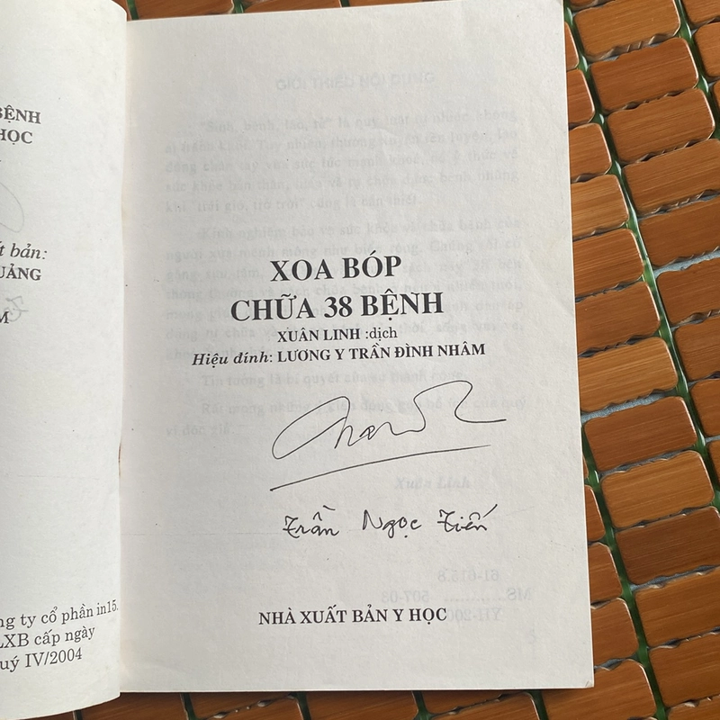 XOA BÓP - CHỮA 38 BỆNH (XB 2004) 472361