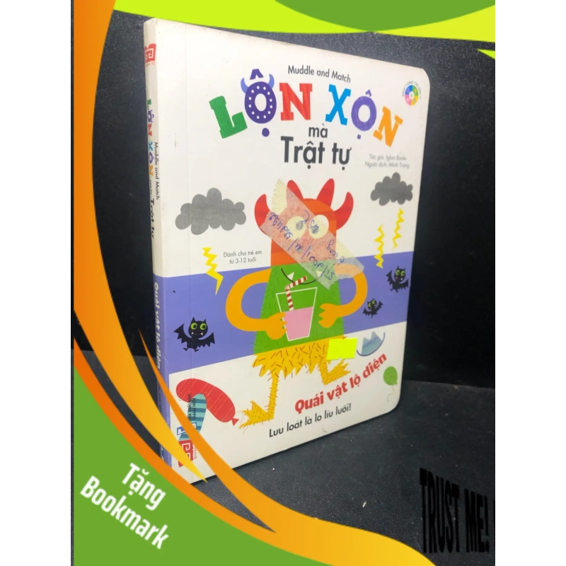 (TẶNG BOOKMARK) Lộn xộn mà trật tự quái vật lộ diện mới 85% RBK0412 947193