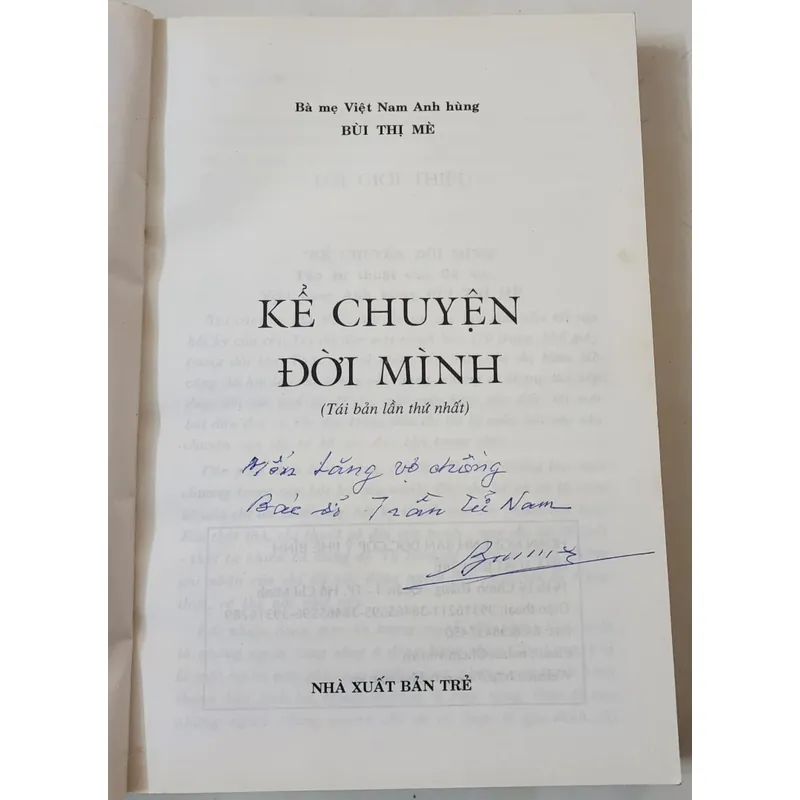 KỂ CHUYỆN ĐỜI MÌNH - Anh hùng cách mạng Nguyễn Thị Mè (374 trang) 739588