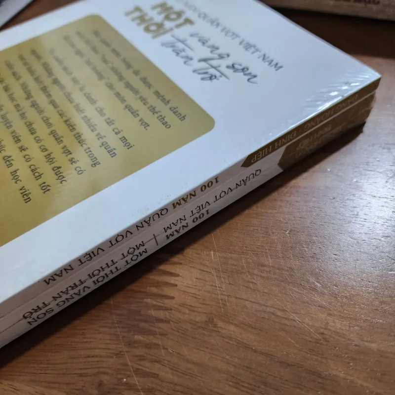 100 năm quần vợt Việt nam một thời vàng son trăn trở | bộ 2 cuốn  927385