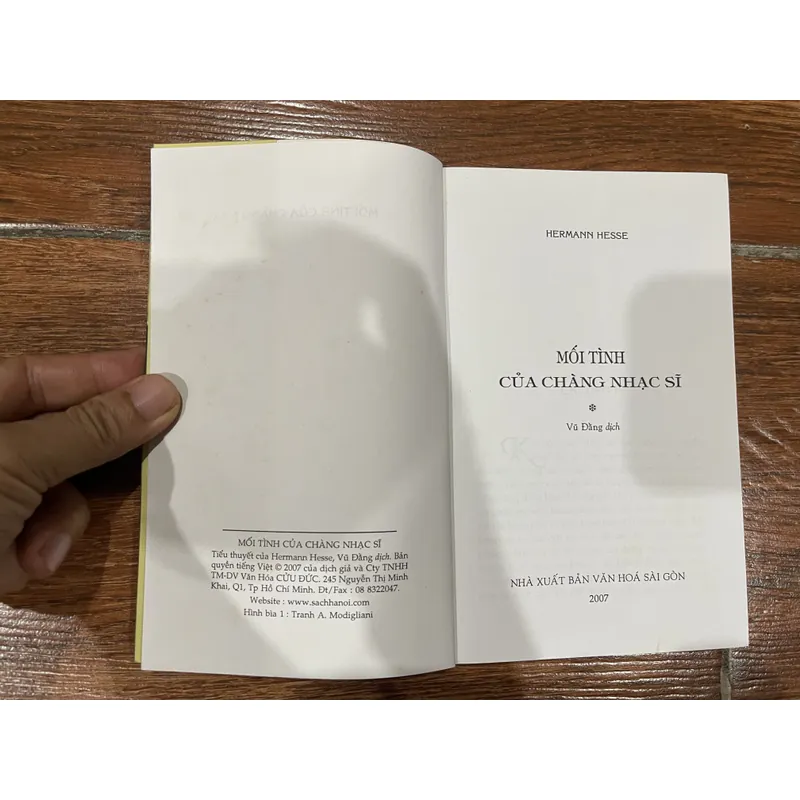 Mối Tình Chàng Nhạc Sĩ - Hermann Hesse  (7) 595774
