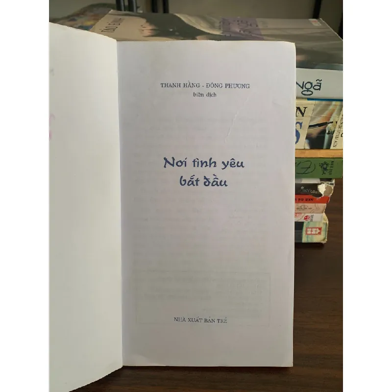 Nơi tình yêu bắt đầu – (Tác giả Việt Nam) 558552