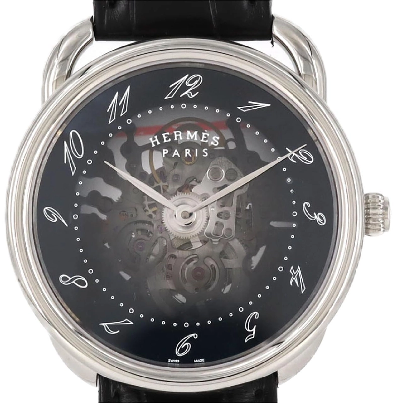Đồng hồ Hermès Arceau Skeleton AR2.710 SS tự động - Hàng hiệu chính hãng 881449
