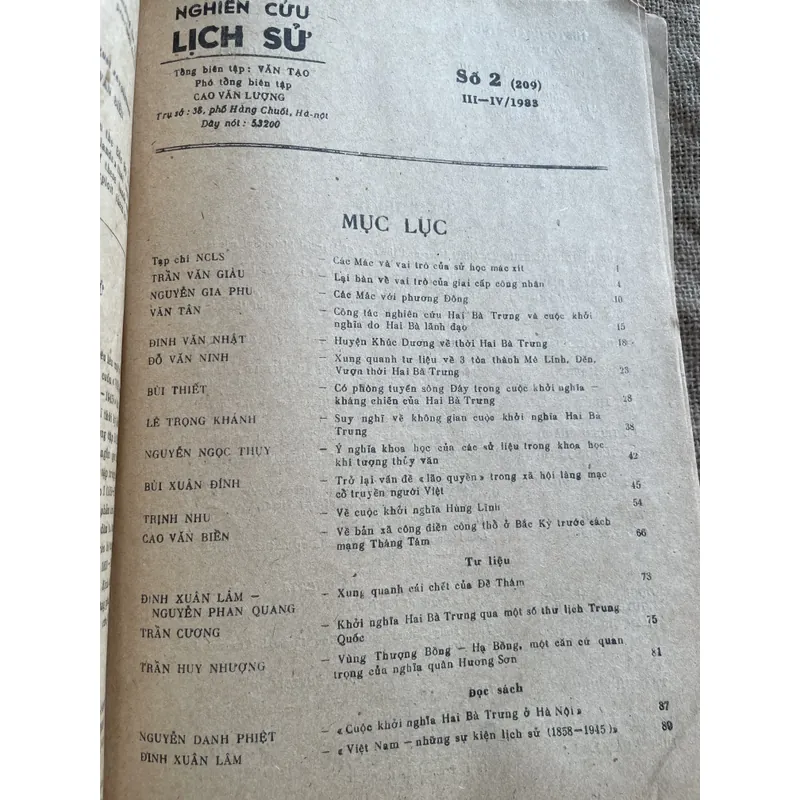 Nghiên cứu lịch sử - số 2-1983- khổ lớn 679728