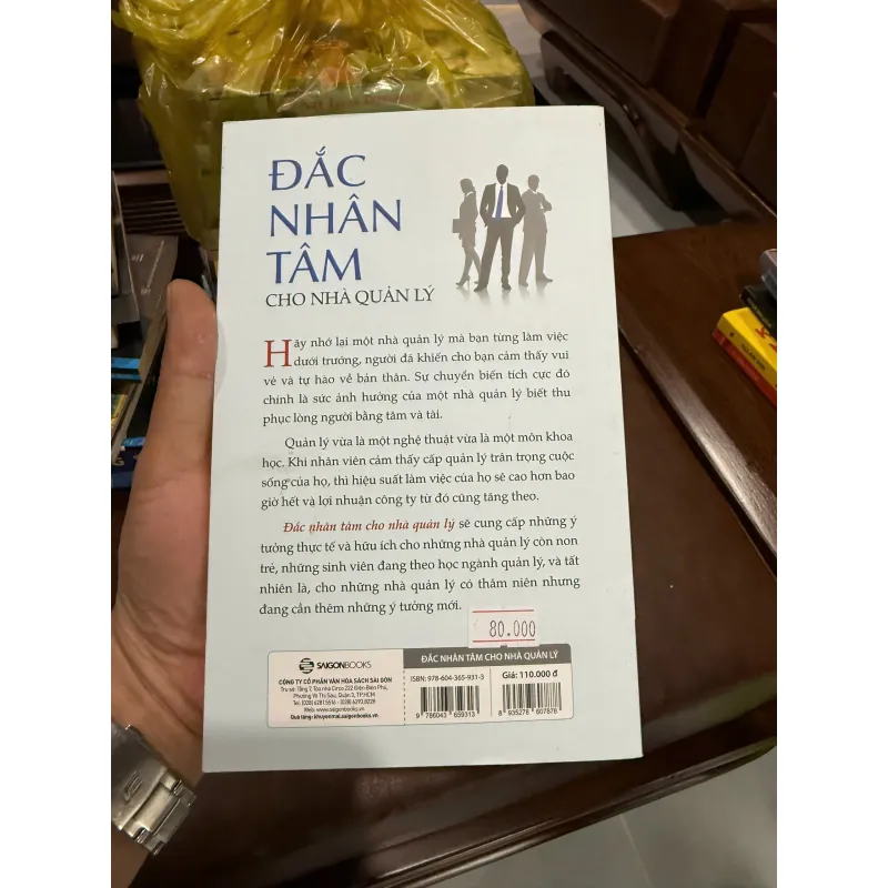 ĐẮC NHÂN TÂM CHO NHÀ QUẢN LÝ – Craig Nathanson- K5 1032841