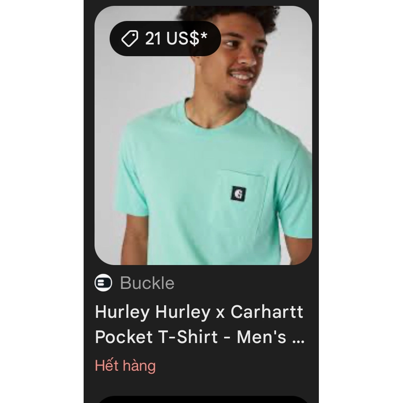 Phông mỹ Carhartt X Hurlay Limited 325713