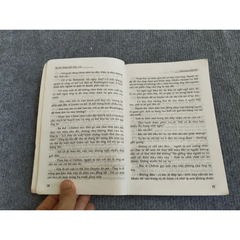 SỰ IM LẶNG CỦA BẦY CỪU - THOMAS HARRIS 574301