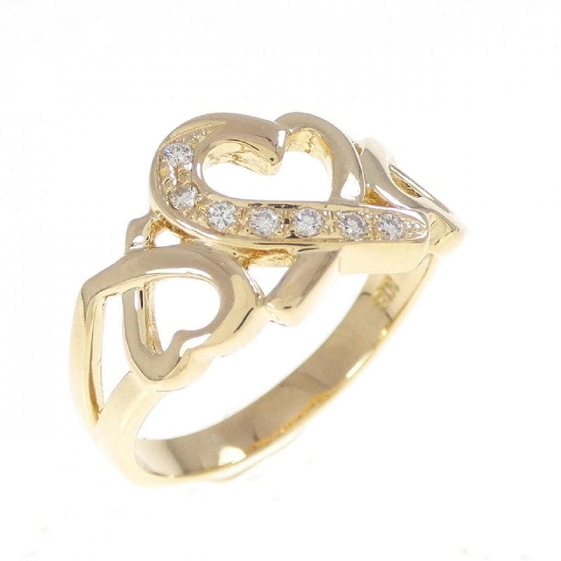 Nhẫn kim cương hình trái tim K18YG 0.05CT - Hàng hiệu Chính hãng 854148