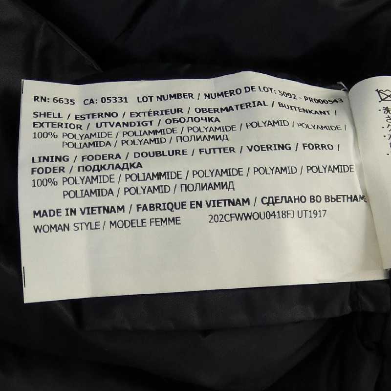 Áo khoác lông vũ WOOLRICH WOOLENMILLS - Hàng hiệu Authentic 825934