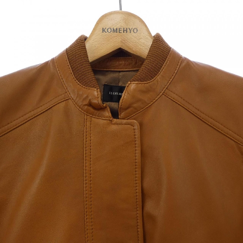 Le Ciel Bleu Áo khoác da 632162