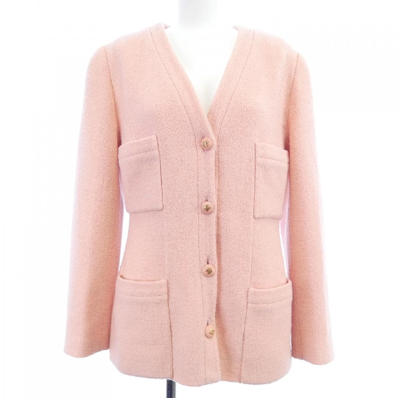 【Vintage】Chanel CHANEL P01449V02283 93P Áo khoác không cổ 630835