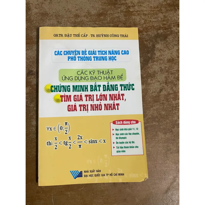 CÁC KỸ THUẬT ỨNG DỤNG ĐẠO HÀM ĐỂ CHỨNG MINH BĐT, TÌM GTLN, GTNN 732924