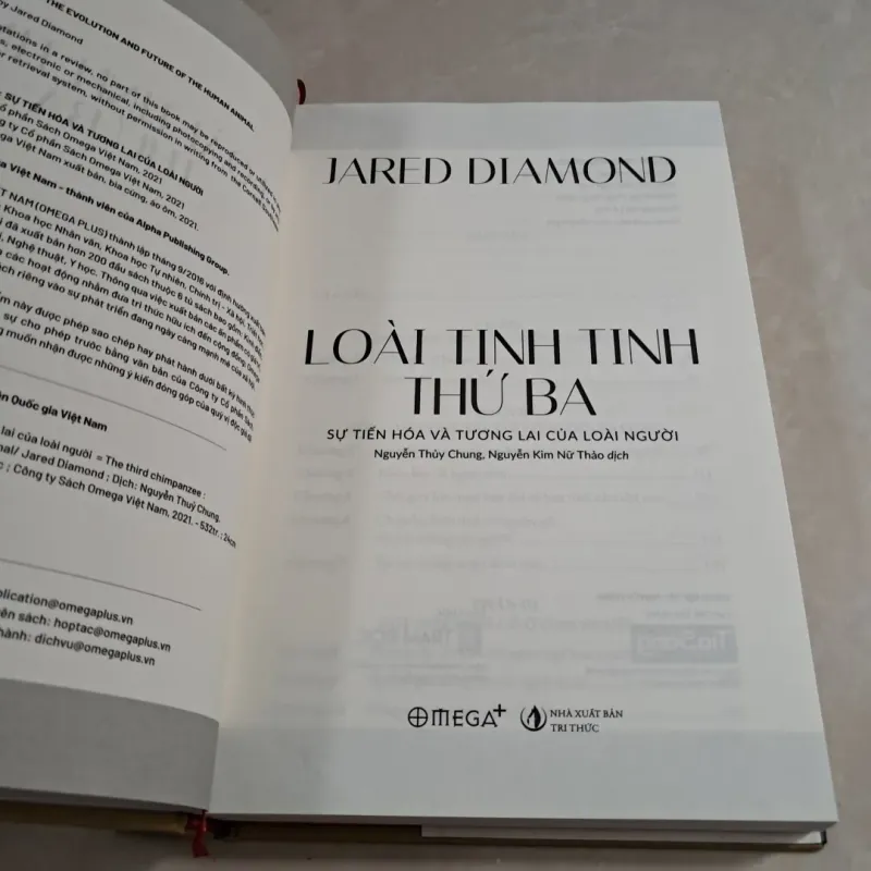 Jared Diamond - Loài Tinh Tinh Thứ Ba
 1021556