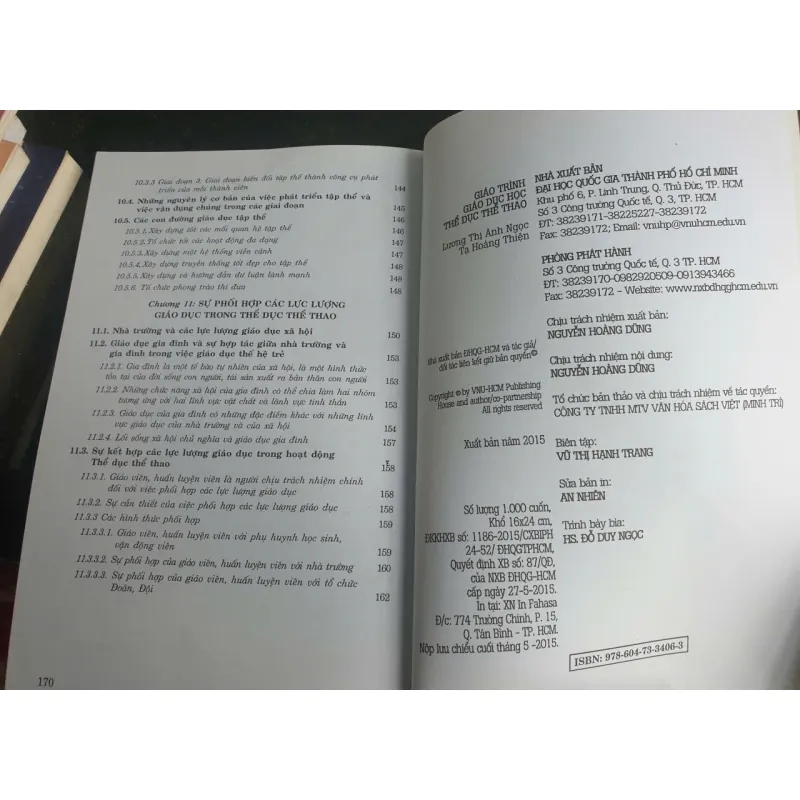 Giáo Trình Giáo Dục Học Thể Dục Thể Thao - Lương Thị Ánh Ngọc mới 90% 696660