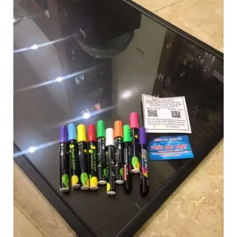 Biển led huỳnh quang, Biển led dạ quang,60x80cm (kèm bút dạ quang) 416647