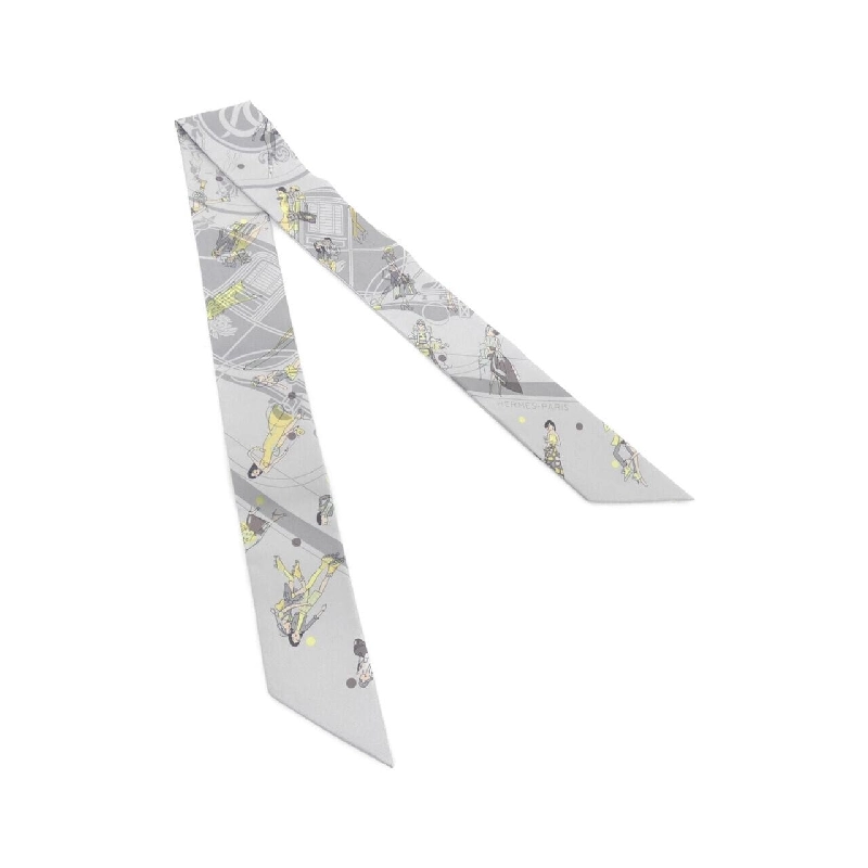 Khăn quàng cổ Hermès EX-LIBRIS LES PARISIENNE 063416S 625234