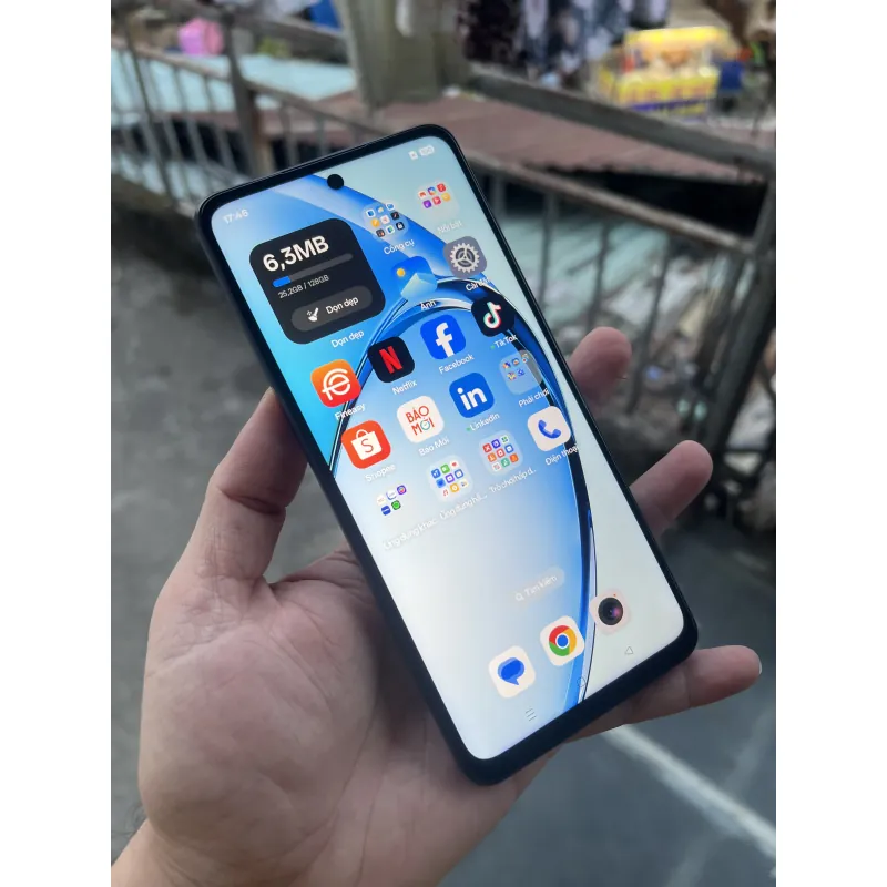 Oppo A60 ram 8+8gb/128gb, chíp snapdragon, màn 6.7ich Full HD+, Pin lâu 5000mah, 2 sim 968574