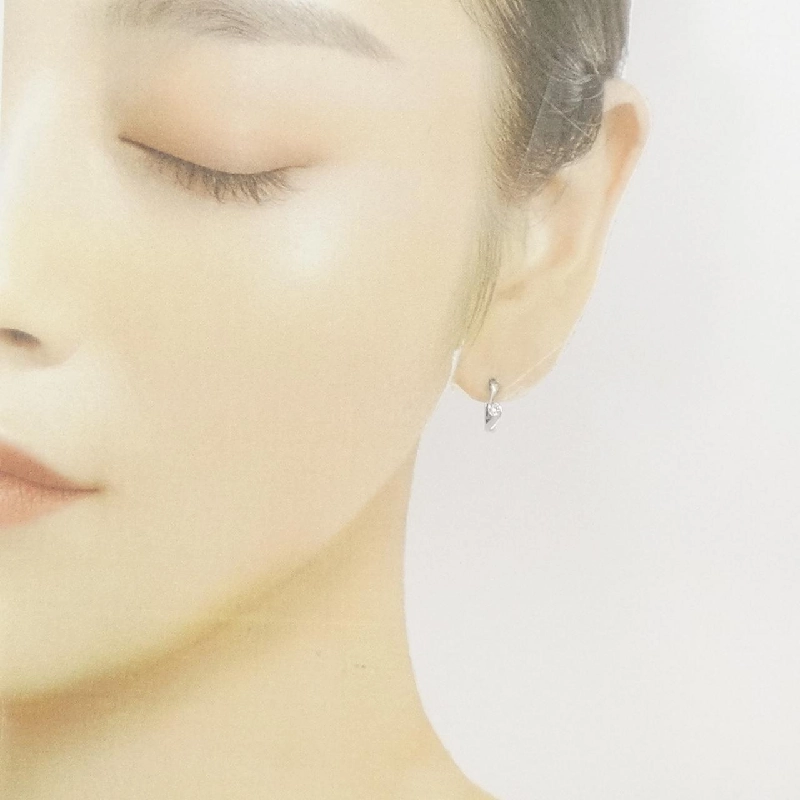 K18WG Bông tai kim cương 0.10CT - Hàng hiệu Chính hãng 870984