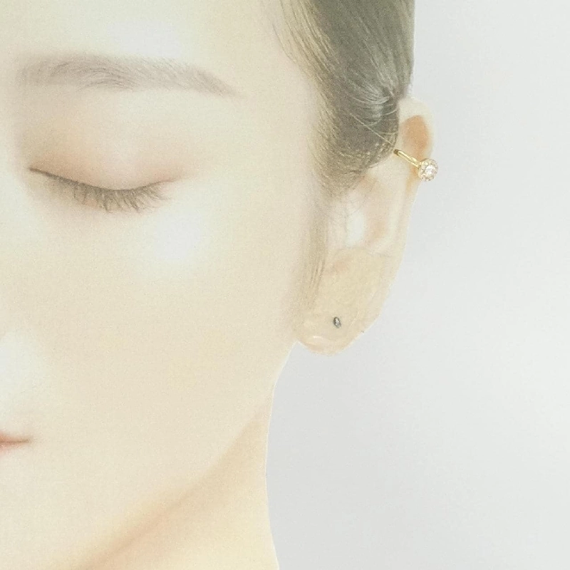 K18YG Bông tai kim cương 0.13CT một bên - Hàng hiệu Chính hãng 878185