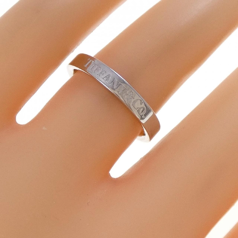 Nhẫn phẳng Tiffany - Hàng hiệu Authentic 834681