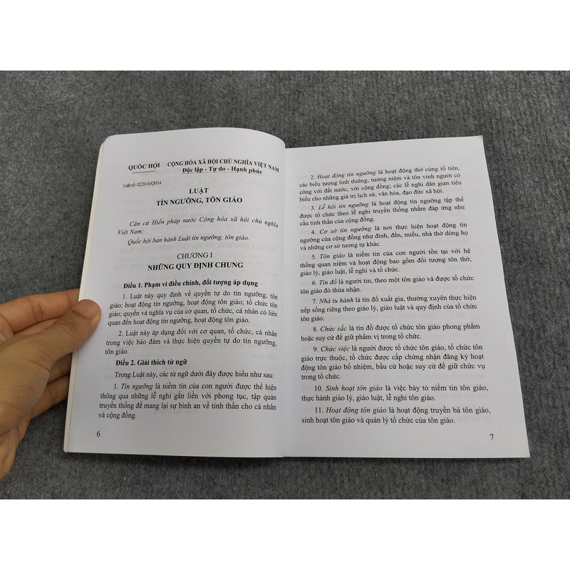 LUẬT TÍN NGƯỠNG, TÔN GIÁO 495390