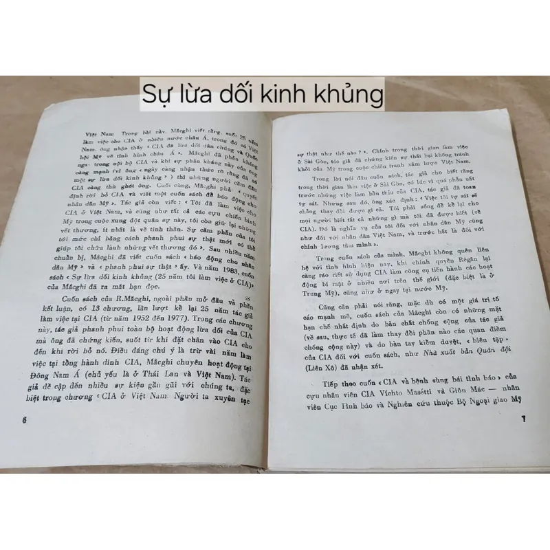 SỰ LỪA DỐI KINH KHỦNG - 25 NĂM TÔI LÀM VIỆC Ở CIA 702956