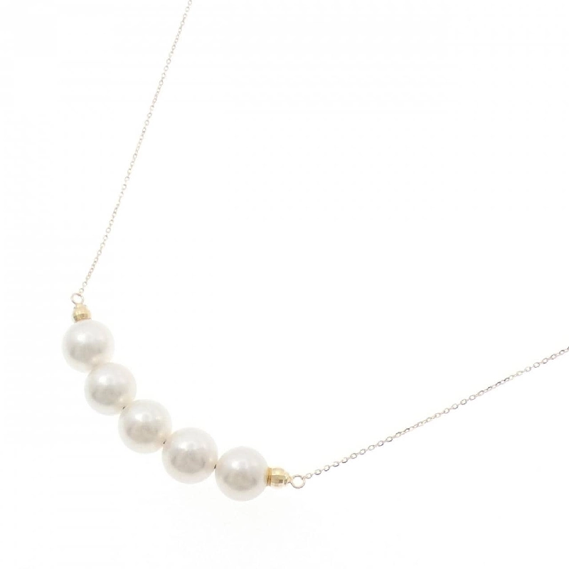 K18YG Ngọc trai Akoya Dây chuyền - Hàng hiệu Chính hãng 857481