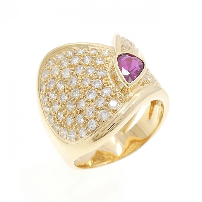 Nhẫn Ruby K18YG 0.82CT 665493