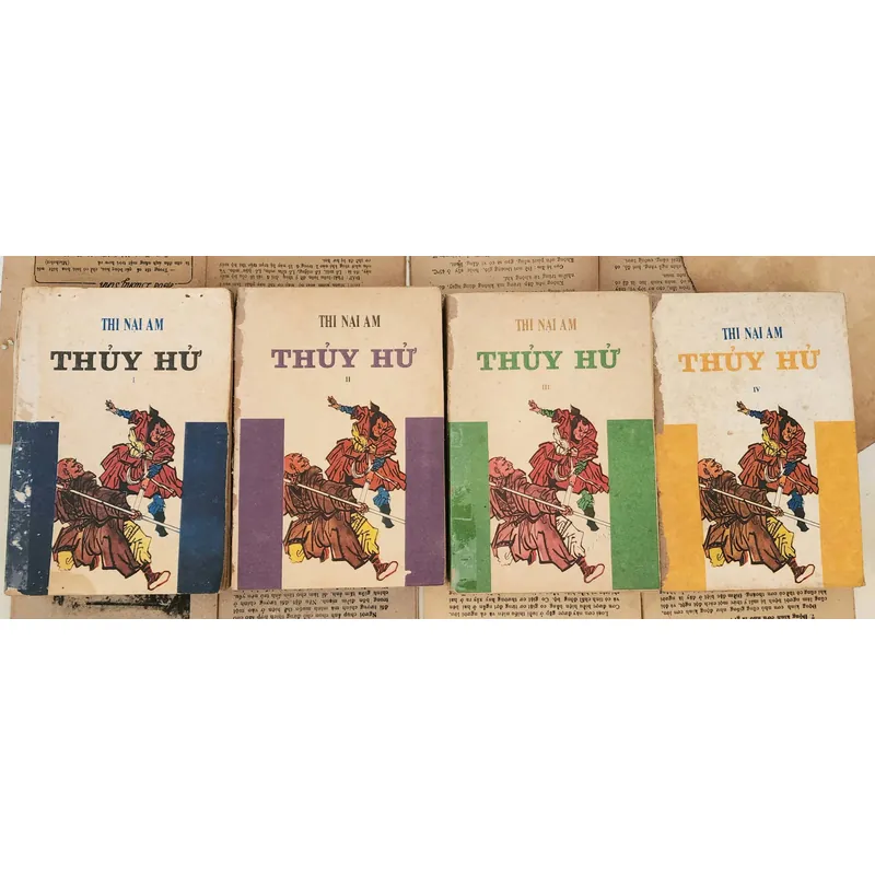 Trọn bộ 4 tập Thủy Hử của tác giả Thi Nại Am 702980