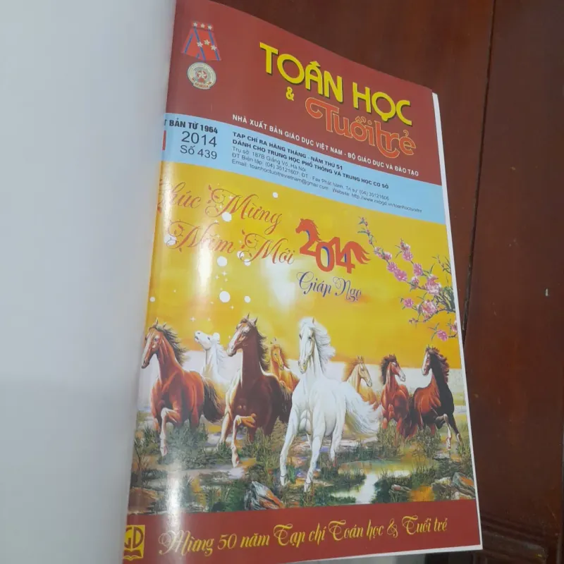 Tạp chí TOÁN HỌC & TUỔI TRẺ năm 2014 1037066