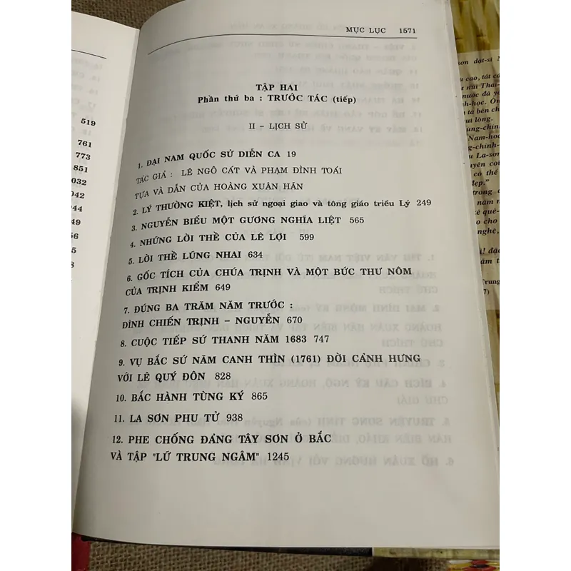 La Sơn Yên Hồ | Hoàng Xuân Hãn| gần 1600 trang| khổ lớn |1998 563901