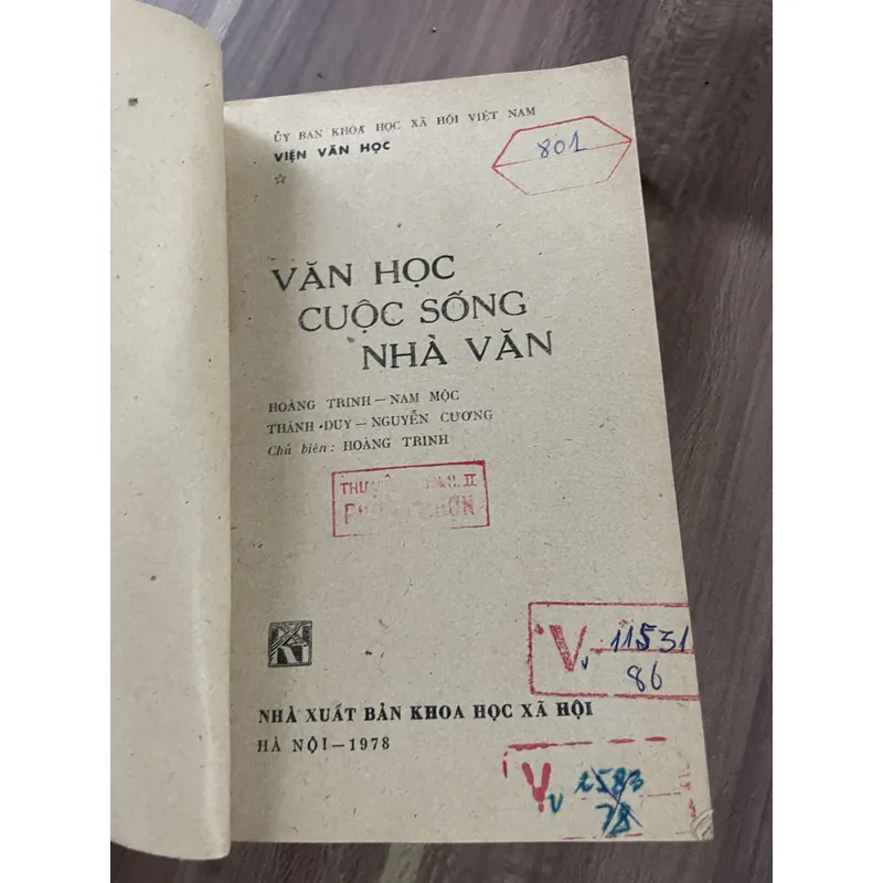 Văn học cuộc sống nhà văn- 560 trang  689788