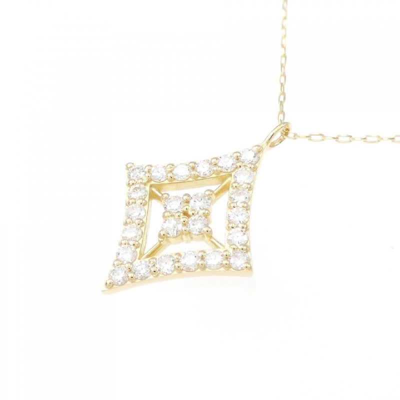 K18YG Dây chuyền kim cương 0.35CT - Hàng hiệu Chính hãng 861550